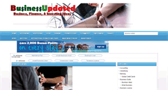 Desktop Screenshot of businessupdated.com