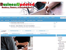 Tablet Screenshot of businessupdated.com